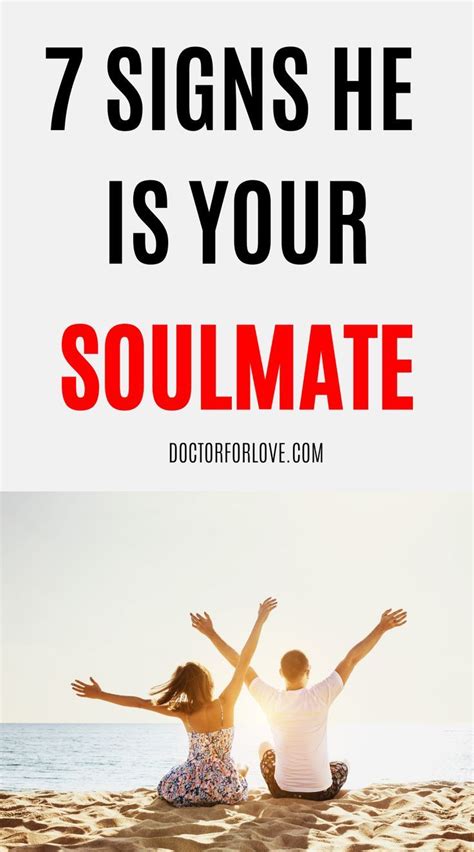yoursoulmatec|signs someone is your soulmate.